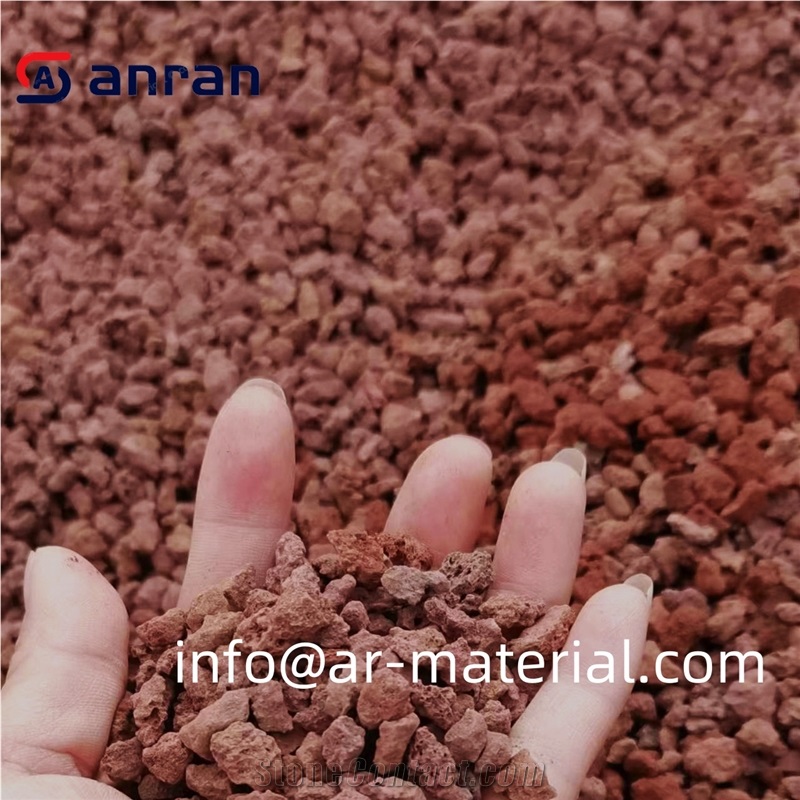 Volcanic Lava Stone Crushed Stone Pebbles