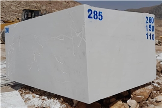 Afghan Herat White Marble Rough Blocks