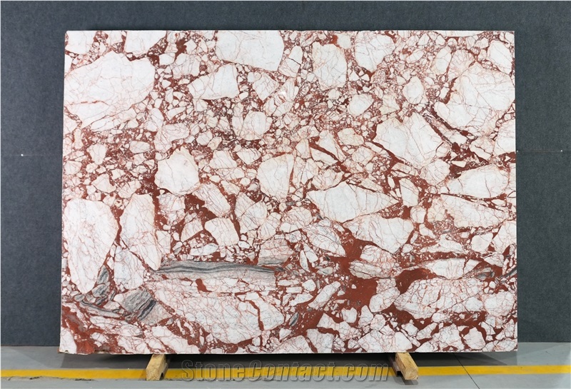 Da Marble Vietnam Calacatta Red Marble Slabs
