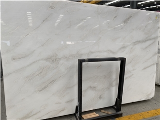 Africa Royal White Jade Marble Polished Slabs For Wall Tiles