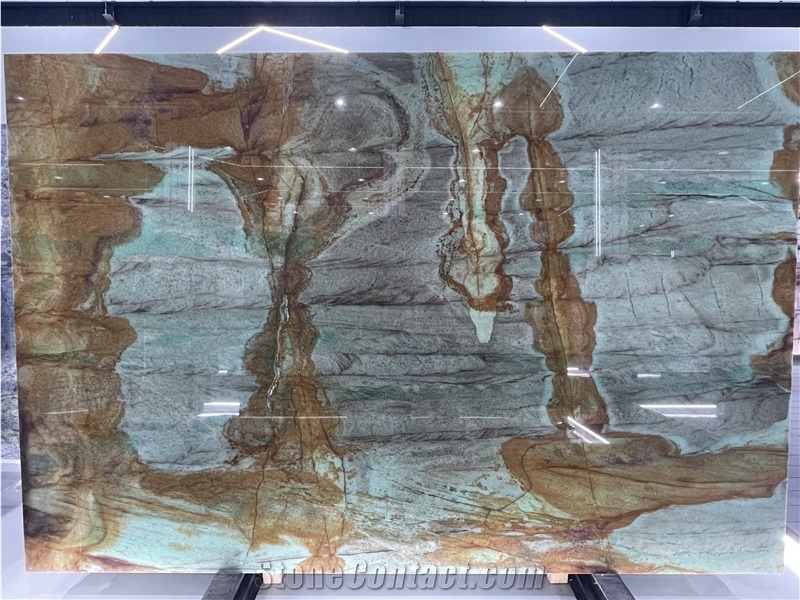 Brazil Ibere Sauipe Quartzite Slabs For High-End Decoration