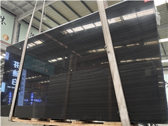China Black Sandalwood Marble Slabs