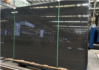 China Black Sandalwood Marble Slabs