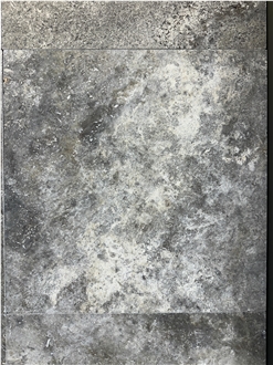 Silver Travertine Tumbled Tiles