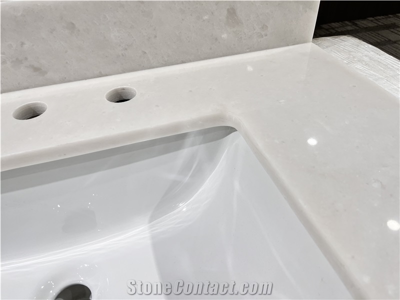 Marble Prefab Bathroom Vanity Bathroom Countertops