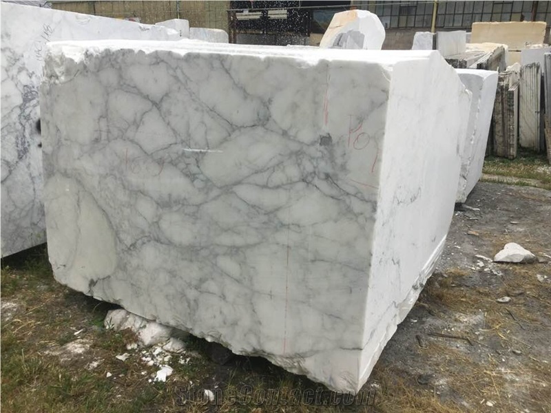 Taj Mahal White Marble Rough Blocks