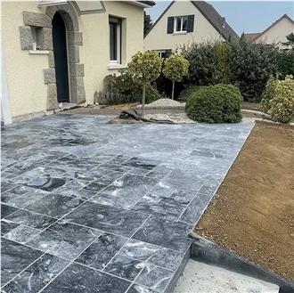 Pierre Bleue Alia Anthic Opus Pattern Terrace Pavement