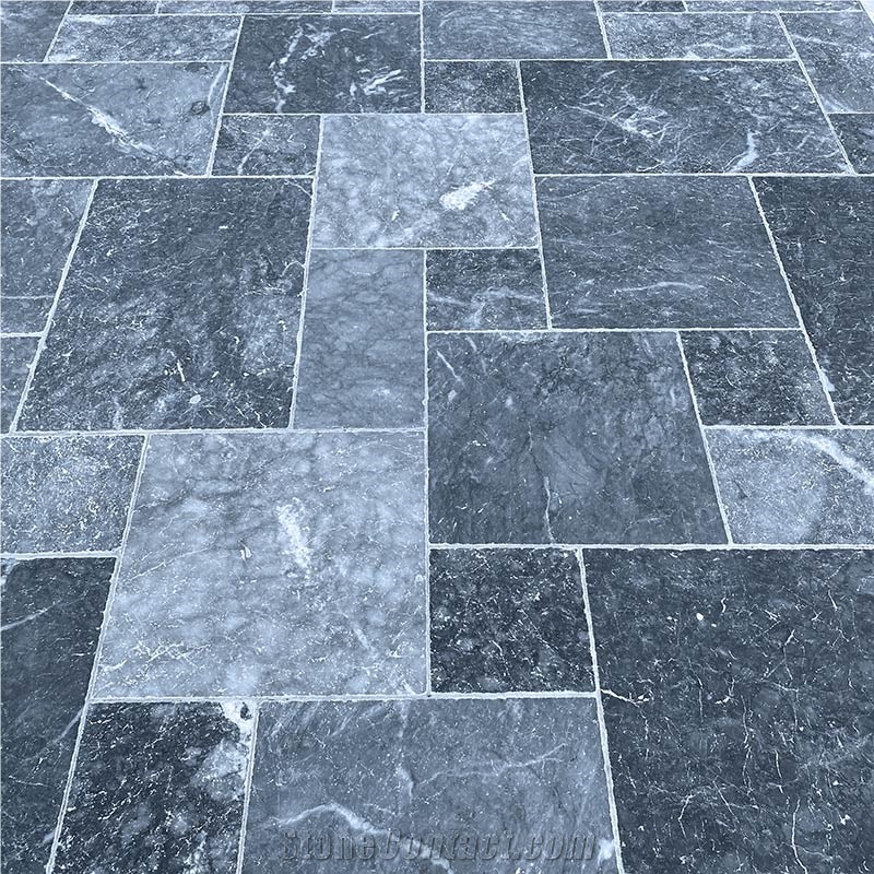 Pierre Bleue Alia Anthic Opus Pattern Terrace Pavement