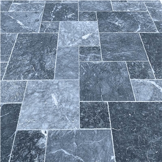 Pierre Bleue Alia Anthic Opus Pattern Terrace Pavement