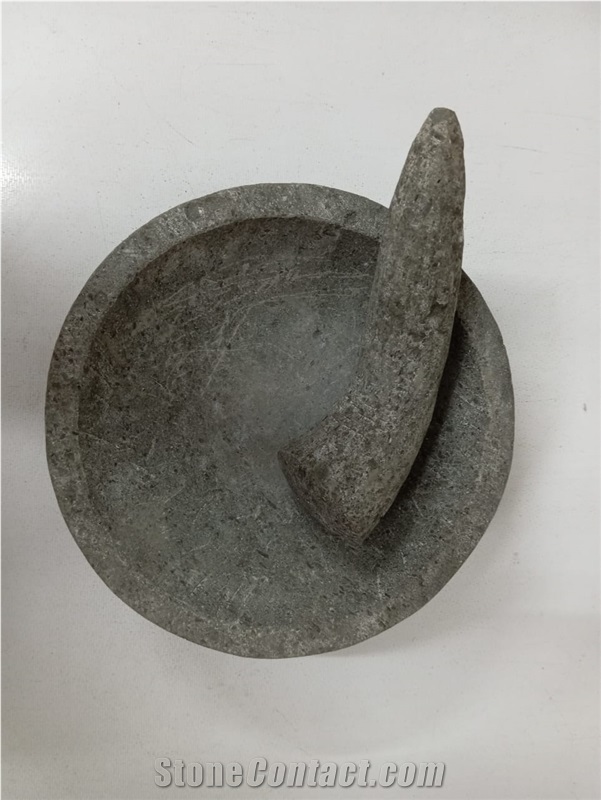 Grey Andesite Mortars