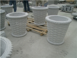 Grey G603 Granite Garden Flower Planters
