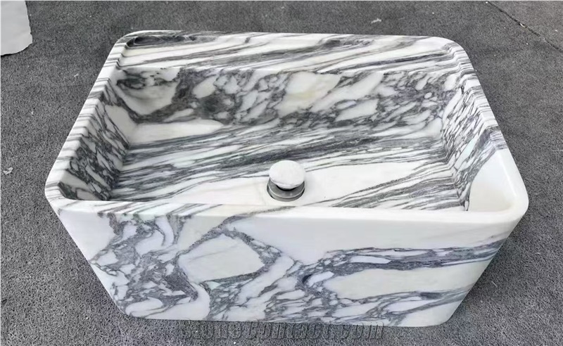 Professional Factory White Onyx  Pedestal Basins