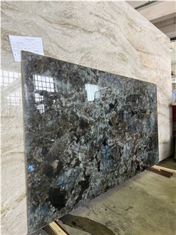 Baobab Lemurian Blue Granite Slabs