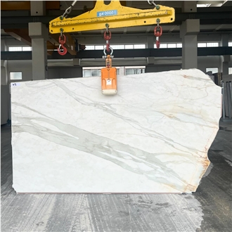 Italian Calacatta Gold Marble Slabs