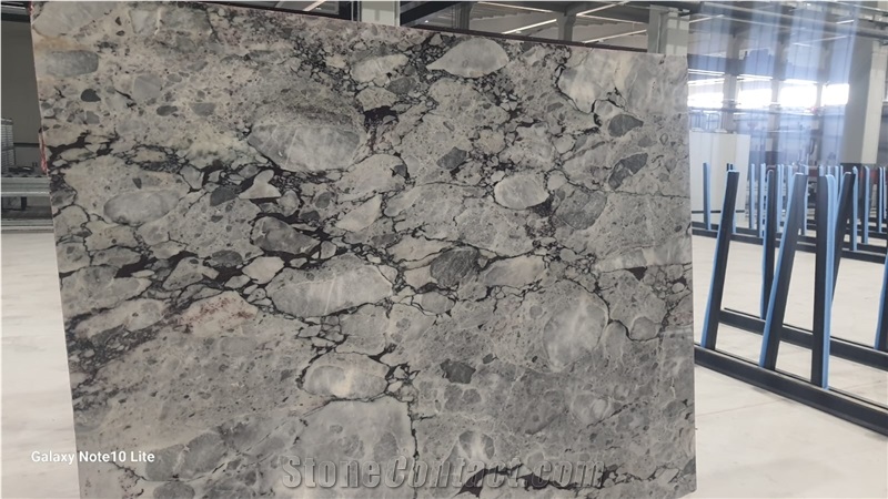 Iconic Grey Marble Slabs