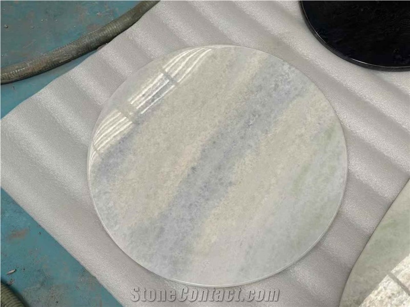 Crystal Blue Marble Table Tops