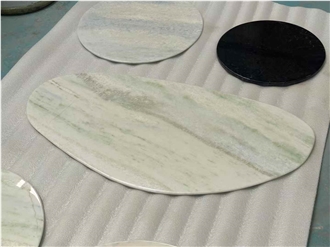 Crystal Blue Marble Table Tops