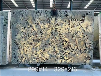 Patagonia Quartzite Kitchen Countertop Backsplash