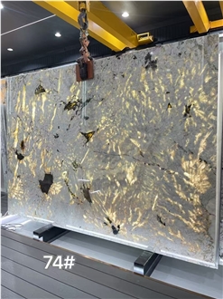 Patagonia Quartzite Kitchen Countertop Backsplash