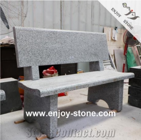 Grey Basalt Bench,Garden/Outdoor Bench & Table, Honed Finish