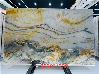 Macaubas Fantasy Quartzite Slabs