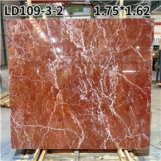 Rosso Francia Semiclassico Marble Slabs