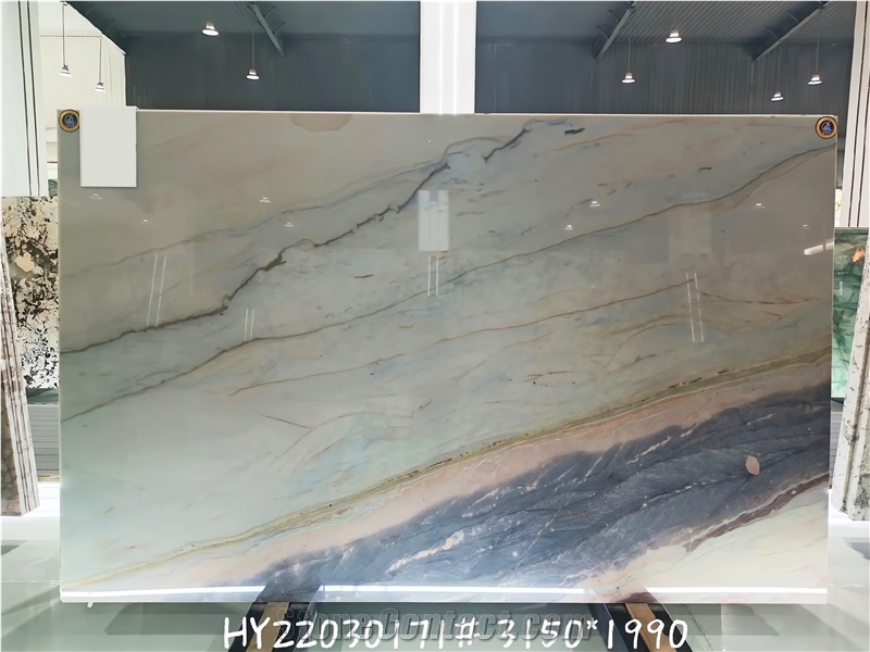 Verde Fantasy Quartzite Slabs