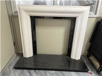 Elegant Style White Fireplace Good Quality Best Price