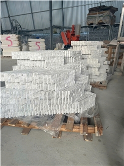 Milky White Marble Vietnam White Marble Wall Cladding Panels