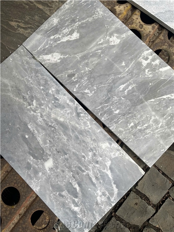White Dolomite Marble Polished Tiles
