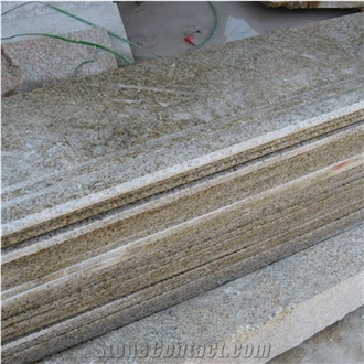 Factory China Yellow Granite G350 Slabs