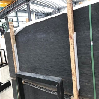 Natural Wooden Vein Sandstone Cladding Tiles Rainbow