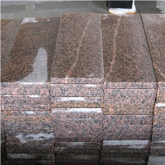 Smooth Dark Red Granite G352 Wall Tiles