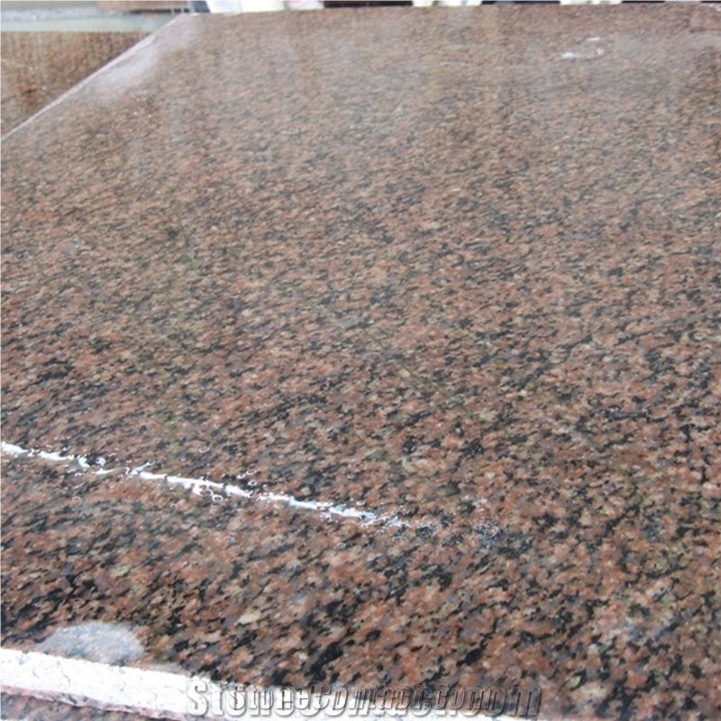 Smooth Dark Red Granite G352 Wall Tiles