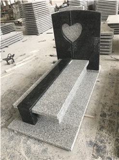 China G602 Nanan Snow Plum Grey Granite Monument