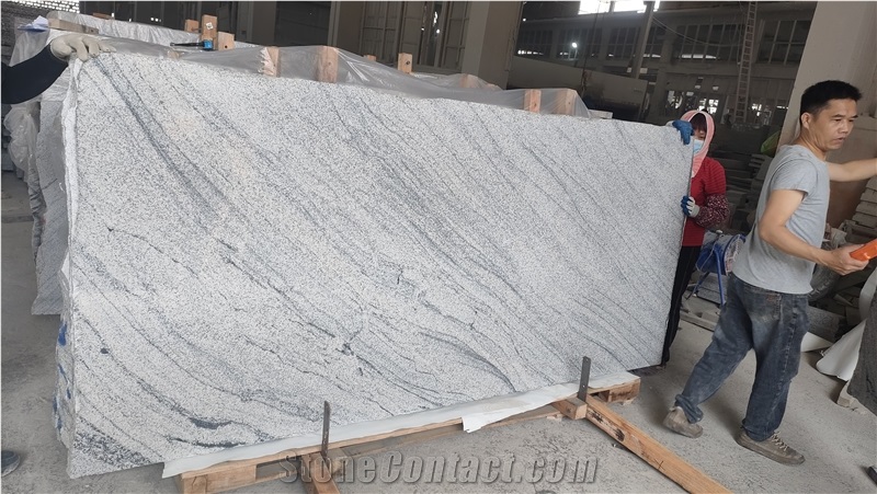 China Viscount White Tibet White Granite Slabs