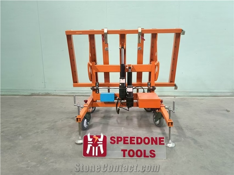 Automatic Countertop Install Cart Transport Trolley Moving
