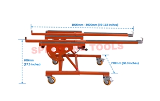 Countertop Install Cart Transport Trolley Tools