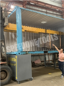 Double Forklift Telescoping Jib Boom Crane Spreader Bar