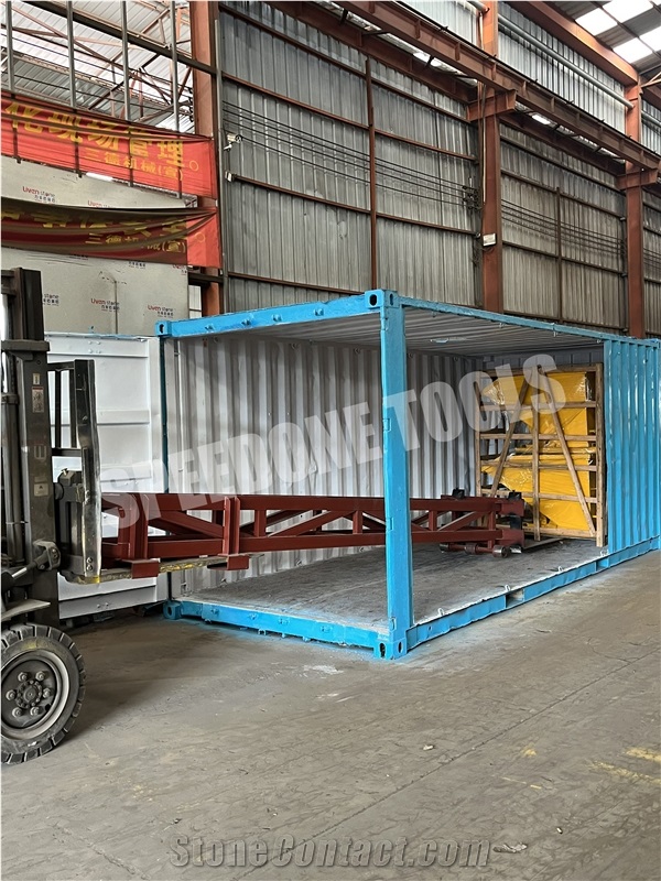 Extended Forks For Push-In And Pull-Out Pallets In Container