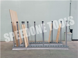 Factory Direct Galvanized Marble Storage Rack