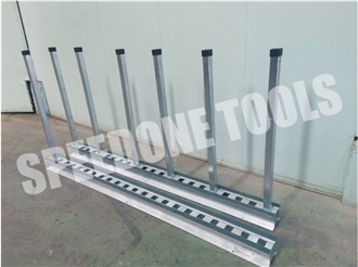 Factory Direct Galvanized Marble Storage Rack