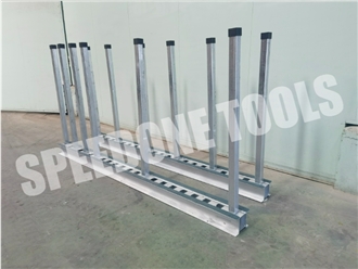 Factory Direct Galvanized Marble Storage Rack