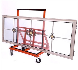 Glass Sheets Transport Cart Foldable Stone Slab Trolley