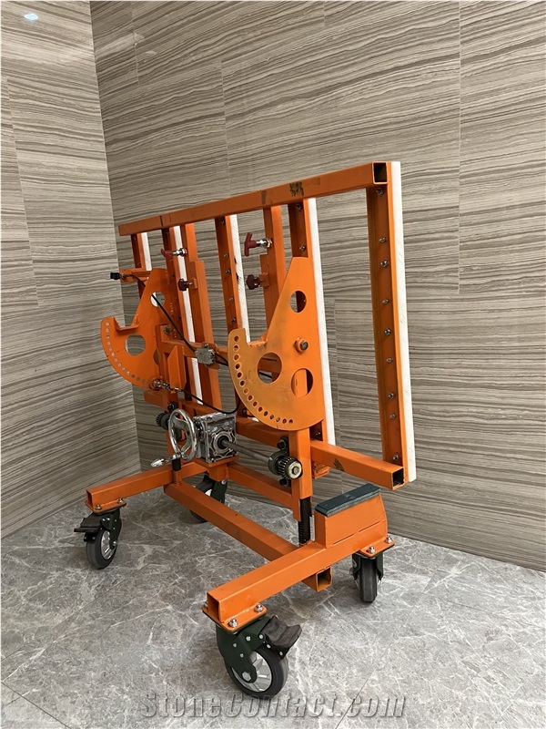 Manual Countertop Install Cart Transport Cart Moving Trolley