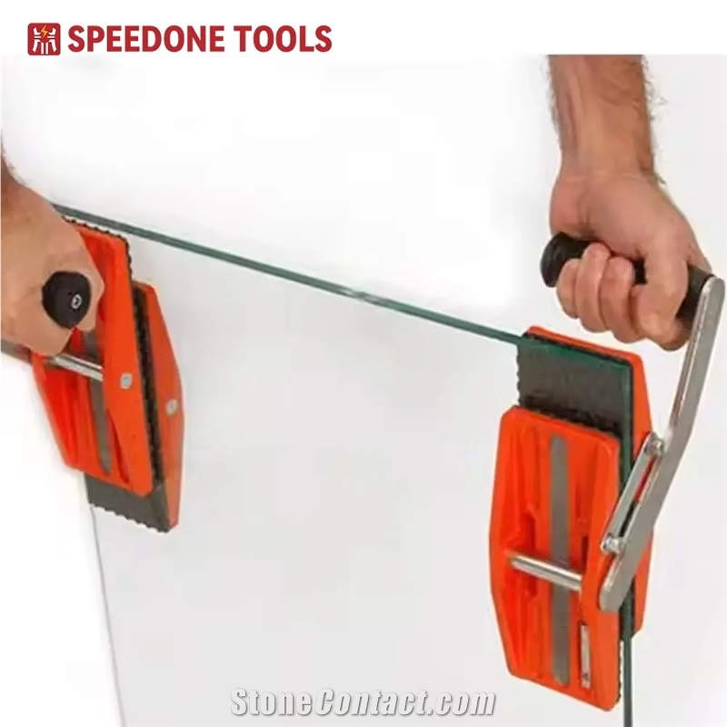 One-Handed Glass Carrying Slab Lifting Clamp
