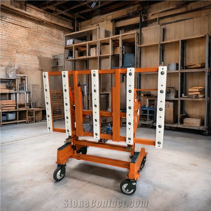 Semi-Automatic Countertop Install Cart Transport Trolley