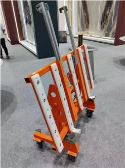 Semi-Automatic Countertop Install Cart Transport Trolley