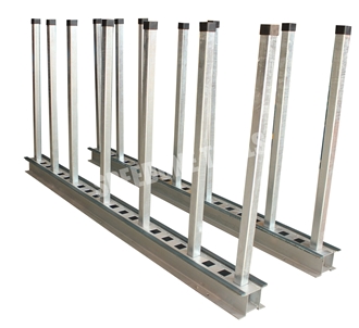 Showroom Warehouse Factory Steel Granite Display Slab Rack