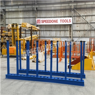 Showroom Warehouse Factory Steel Granite Display Slab Rack
